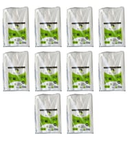 Doğanpack Şeffaf Naylon 5 lik 30x52 Cm. Bakkaliye Poşeti Torbası - 10 Kg. -Ort. 850 Adet - 10 Paket (Beyaz)