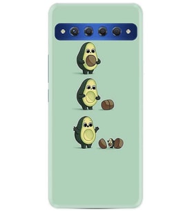TCL 10 Plus Kılıf Desenli Silikon Muhammed Ali