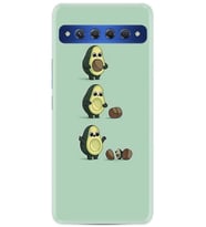 TCL 10 Plus Kılıf Desenli Silikon Muhammed Ali