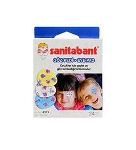 Sanitabant Çocuk Göz Pedi 24'lü