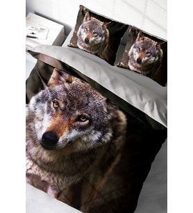 Wolfeyes 3d Çift Kişilik Nevresim Takımı