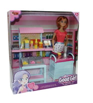 Kutulu 29Cm Aksesuarlı Kafe İşletmecisi Barbie Bebek