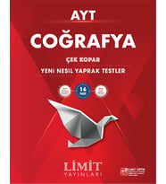 Limit Yayınları Ayt Coğrafya Yaprak Test