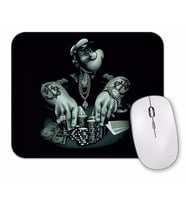 Popeye Jogador Dj Temel Reis Mouse Pad