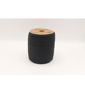 Biyelli Koton İpli Biye Siyah 13mm