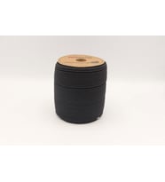 Biyelli Koton İpli Biye Siyah 13mm