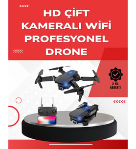 2.4g 4ch Katlanabilir Drone 100 Metre Uçuş Mesafeli