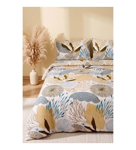 Dune Blue Çift Kişilik Nevresim Takımı – 4 Parça