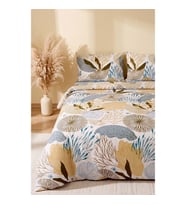 Dune Blue Çift Kişilik Nevresim Takımı – 4 Parça