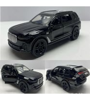 Diecast, Metal Oyuncak Araba Bmw X7 Jip 12.5 Cm Çek Bırak Model Araba Bagaj Açılır