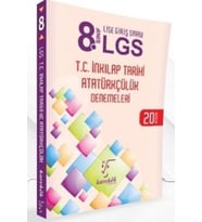 Karekök Yayınları Karekök 8. Sınıf Lgs Tc Inkılap Tarihi Atatürkçülük Denemeleri (Çok Renkli)