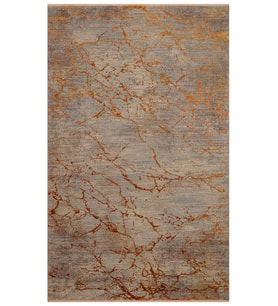Makine Kaymaz Yıkanabilir Modern Triko Salon Halısı Mutfak Halısı Koridor Halısı Yolluk copper