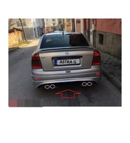 opel astra g sedan custom arka tampon eki