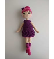 Böğürtlen Bebek Amigurumi Organik Oyuncak
