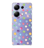 PrintiFy Xiaomi Redmi Note 13 Pro 4G ile Uyumlu Water Color 6  Kamera Korumalı Şeffaf  Kılıf