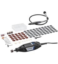 Dremel,Bosch, 3200 Çok Amaçlı El Motoru, 130 W, F0133200Ja, 90 Aksesuarlı, Siyah (Standart)