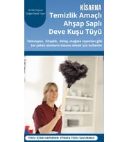 Gerçek Doğal Naturel Kuş Tüyü % 100 Elektrostatik Toz Tüy Alma uzun saplı uzun tüylü ulaşılmayan yerlere ulaşır