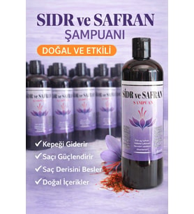 Herbliss Sidr & Safran Özlü Bitkisel Doğal Şampuan 400 ml