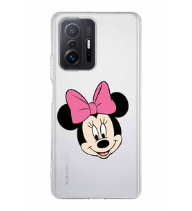 Xiaomi  Mi 11T Pro  Uyumlu Kapak Minnie Mouse Tasarımlı Şeffaf  Kılıf