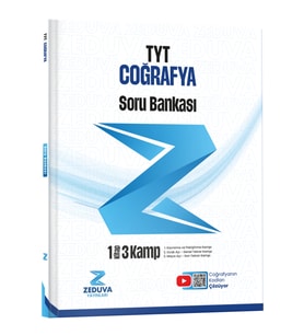 Zeduva Yayınları Coğrafyanın Kodları TYT Coğrafya 1 Kitap 3 Kamp Soru Bankası