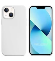 Apple iPhone 14 6.1'' Liquit Lansman Silikon Beyaz