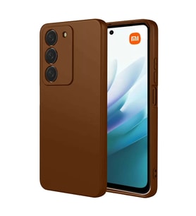 Xiaomi Redmi 15 4g First Silikon - Kahverengi