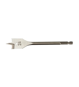 Yaprak Tip Ahşap Matkap Ucu 22x170mm - Hex Saplı