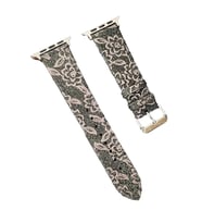 Newface Apple Watch 42mm Creeper Desenli Kordon - Kahverengi