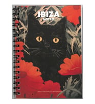GIPTA IBIZA NOTES A6 SPİRALLİ KARTON KAPAK 80 YP. ÇİZGİLİ NOT DEFTERİ