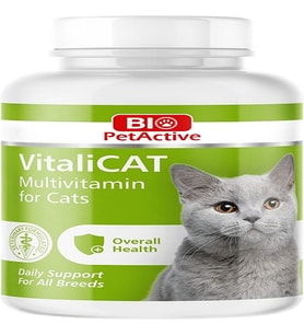 Bio PetActive Vitalicat Kedi Multivitamin Tablet 75 Gr 150 Adet