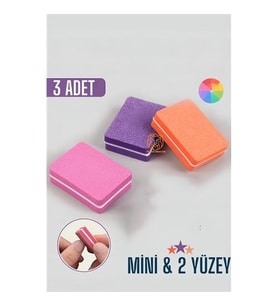 Mini Tırnak Törpüsü 100/180 Grid 3 Adet 720723