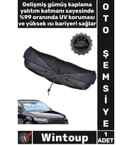 #Şemsiye Isı Yalıtımlı Katlanabilir UV Koruma 10 Çelik Kaburga Torpido Koruyucu Araba Ön Cam Şemsiye