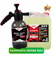 HİPERSONİK 5 KG ve KÖPÜK Yapıcı Kimyasal Dayanımlı Basınçlı Pompa 2 Litre