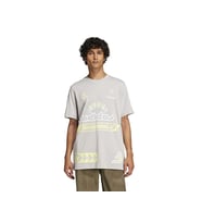 Adidas Q12 Ts Sponsor Erkek Günlük Tişört JP0195 Gri