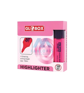 Globox Fosforlu Kalem 10'lu Kutu