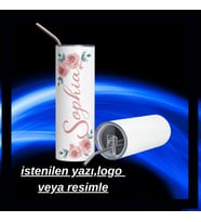 Pipetli Çelik Termos 600mlt-istenilen baskıyla