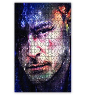 Cakapuzzle Bilim Kurgu Adam Bilim Resmi Fütüristik Puzzle Yapboz MDF (Ahşap) (120 Parça)