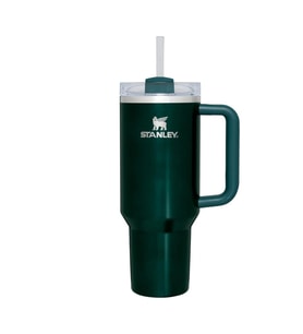 Stanley Quencher Pipetli Termos Bardak 1.18 Lt EverGreen Glow (Çok Renkli)