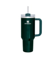Stanley Quencher Pipetli Termos Bardak 1.18 Lt EverGreen Glow (Çok Renkli)