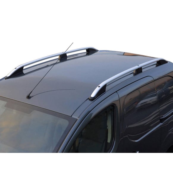 Farad Barre Portatutto IRON 2 In Acciaio Per PEUGEOT PARTNER 2 TEPEE 3 Porte (2008-2018) Con Corrimano Alto – Lunghe 130 Cm, Portata 75 Kg, Made In Italy - 4
