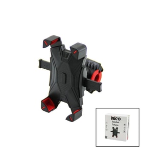 BİSİKLET - MOTORSİKLET - BEBEK ARABASI TELEFON TUTUCU - TUTACAK ABS PLS. 360° - BOYUT AYARLI