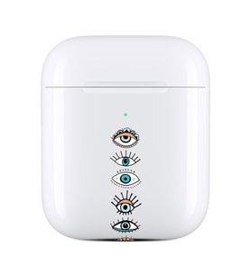 Kulak İçi Kulaklık Uyumlu Kılıf Hd Kapak Desenli Eyes
