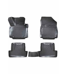 Ford F250/F350/F450/F550 USA 3D havuzlu paspas 2008-2010 arası Rizline (Siyah)