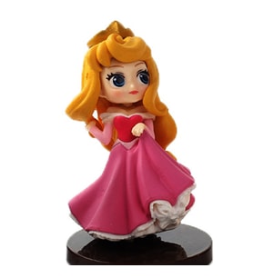 Q Posket Disney Prenses Aurora Uyuyan Güzel Figür Oyuncak Pasta Süsü 8 Cm