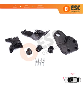 Mercedes E Class W213 X213 W238 C238 A238 2016-2020 A2138202200 İçin Sağ Ön Far Ayak Tamir Seti