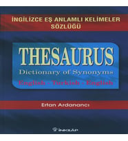 İngilizce Eş Anlamlı Kelimeler Sözlüğü-Thesaurus