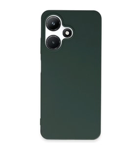 İnfinix Hot 30i Kılıf First Silikon - Koyu Yeşil