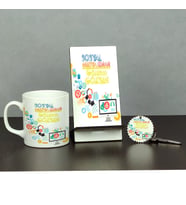 Sosyal Medya Uzmanı Üçlü Set (Kupa + Telefon Standı + Anahtarlık)