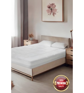 Rovigo Home Full Kenar % 100 Mikro Pamuklu Kumaş, ,400gr M2 Uyku Pedi,Yatak Koruyucu
