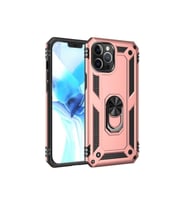 Apple iPhone 12 Pro Uyumlu Kılıf Zore Vega Kapak (Rose Gold Altın)